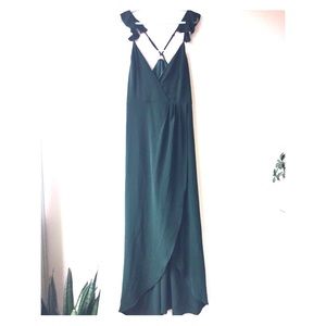 Showpo Emerald Green bridesmaid dress